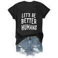 thumbnail image 2 of Tittly T Shirts for Women Spring Tops for Women Womens Fashion Workout T Shirts Athletic Plus Size Tops Summer Trendy Clothes 2025 Short Sleeve Spring Tee Graphic Tees Tshirts Shirts Black 3XL, 2 of 7