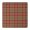 Red Green Checkerboard, variant on Teal and Black Checkerboard Pattern Square Fitted Tablecloth with Elastic Edge,Square Table Cover,Washable Elastic Table Cover for Home Kitchen Party Decor 34"x34"