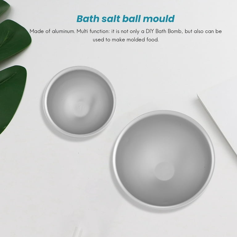 30PCS- Bath Bomb Mold Kit, 15 Set 3 Size Mold & Bath Bombs Press for DIY  Making Supplies