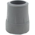 thumbnail image 2 of Juego de 10 puntas de goma de 19 mm para bastones, muletas y andadores - Tipo Z - Gris, 2 of 2