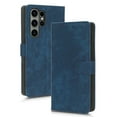 thumbnail image 3 of PANDACO Navy Wallet Case for Samsung Galaxy S24 Ultra, 3 of 5
