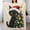 Flannel Blanket Black Cat Christmas Tree blanket 30"x40" 1, variant on GXFC Christmas Elves Decorating Tree blanket, comfortable and soft, warm casual blanket, printed design, winter sofa dormitory home decoration, must-have travel product. Size is 40x50 inches.