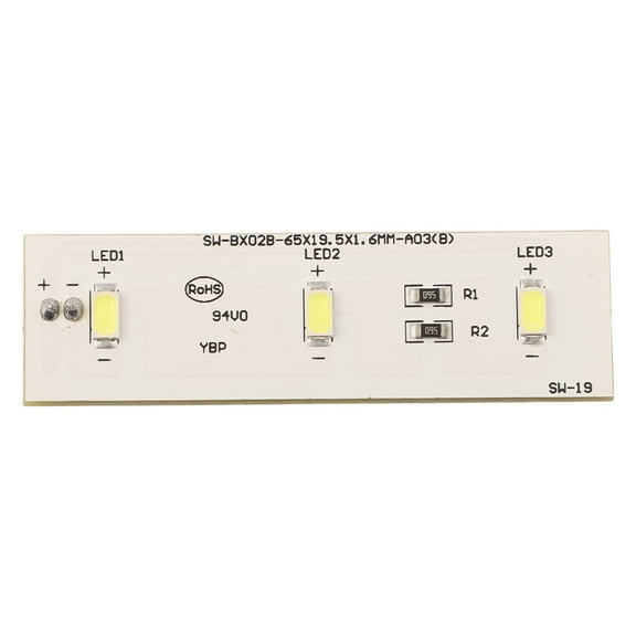 Refrigerator Light Bar Replacement for Electrolux Model ZBE2350HCA - SW-BX02B Compatible Fridge Illumination Part