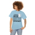 thumbnail image 6 of Familyloveshop LLC I Make Beer Disappear T shirt, Whats Your Superpower, Beer Lover Shirt, Drinking Tee, Funny Men's T-Shirt, Gift For Him, 6 of 9