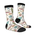 thumbnail image 4 of Yiaed Cooking Utensils Print Great elasticity Crew Socks Sports socks for Men and Women, 4 of 5