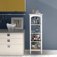 thumbnail image 3 of COSTWAY 5-Tier Utility Shelves Storage Rack Multifunctional Freestanding Shelving Unit, 3 of 10