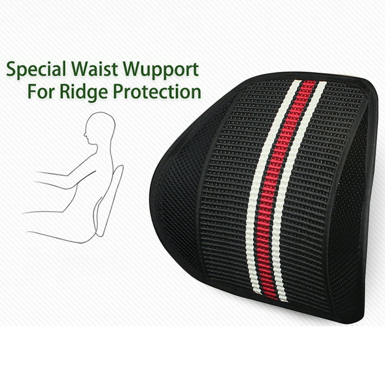 Lumbar Support,Back Support Cushion for Car Home Office Chair Double-Layer  Mesh