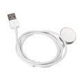 thumbnail image 4 of Cable de carga del cargador del reloj para IOS Watch Charger Series 7 6 5 4 3 2 1 SE Carcasa metálica blanca, 4 of 5