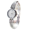 thumbnail image 1 of Reloj para Estudiantes Alta Gama Con Banda Acero Con Diamantes Imitación para Mujer Reloj Cuarzo para Mujer (Plata), 1 of 7