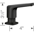 thumbnail image 4 of Blanco 442679 Rivana Deck Mounted Soap Dispenser - Satin Platinum, 4 of 7