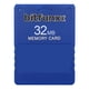 thumbnail image 1 of Btafrte V1.966 Tarjetas Memoria McBoot 32 MB para Tarjeta Consola Juegos PS2 (azul), 1 of 8