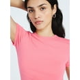 thumbnail image 5 of Scoop Women’s The York Baby Tee with Short Sleeves, Sizes XS-XXL, 5 of 5