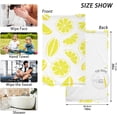 thumbnail image 3 of Dreamtimes Face Hand Towel Set Lemon Slices Cotton Washcloths, Ultra Soft and Highly Absorbent,Decorative Fingertip Face Towel for Bathroom Hotel- Pack of 2, 3 of 7