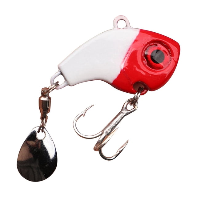 CSChome Hard Bait Fishing Bait Treble Hook 3D Simulation Fisheye Reflective Angling Metal Compound Sequins Bait Outdoor Fishing Lure