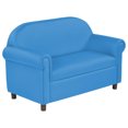 thumbnail image 1 of SoftZone® Little Lux Youth Sofa - French Blue, 1 of 2