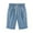 Light Blue, variant on Viikei Womens Shorts Plus Size Women's Summer Solid Five Points Large Size Cotton Linen Pants Casual Pants