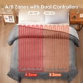 thumbnail image 2 of EHEYCIGA Heated Blanket Electric Blanket Throw - Heating Blanket with 6 Heating Levels & 10 Hours Auto Off, Soft Cozy Sherpa Washable Blanket with Fast He, 2 of 9
