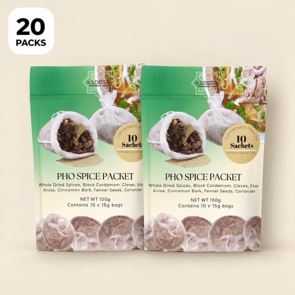 (2 pack) Old Man Que Huong Pho Bac Spice Seasoning 10 Packs