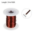 thumbnail image 2 of Hilo magnético de 0.67 mm 102 pies, alambre de cobre esmaltado, alambre de bobinado magnético, bobina de 100 g, 130C para transformadores, 2 of 6
