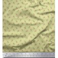 thumbnail image 1 of Soimoi Polyester Crepe Fabric Swirl,Triangle & Floral Artistic Print Fabric by Yard 42 Inch Wide, 1 of 3