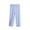 Light Blue, variant on Women's Cotton Pajama Capris Plus Size Elastic Waist Soft Lounge Summer Pjs Bottoms Capri Pants Sleepwear (3XL, Purple)