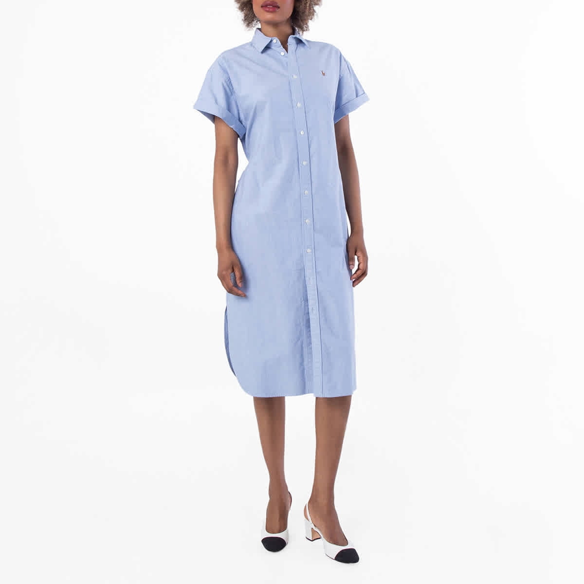 teal vintage dress Sarah Mini Dress in Teal Stripes by ExVoto, XL main image 0