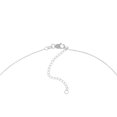 thumbnail image 3 of 14K White Gold Women's 18" 0.95mm Cable Chain Necklace with Sideways Cross, 3 of 4