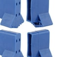 thumbnail image 2 of 4-Pack Ladder Feet Covers Attic Ladder Leg Durable Silicone Furniture Foot Blue, 2 of 9