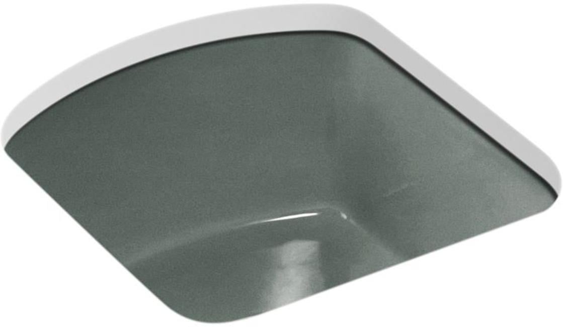 Kohler K5848 Napa 183/4" Cast Iron Undermount Bar Sink Basalt