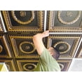 thumbnail image 2 of Grid & Seam Faux Tin Covers 1" x 24" in Antique Gold (48 Ln. ft. / Pack), 2 of 2