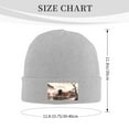 thumbnail image 6 of ZICANCN Fantasy People Mysticism Knit Beanie Hat, Winter Cap Soft Warm Classic Hats for Men Women, Gray, 6 of 8