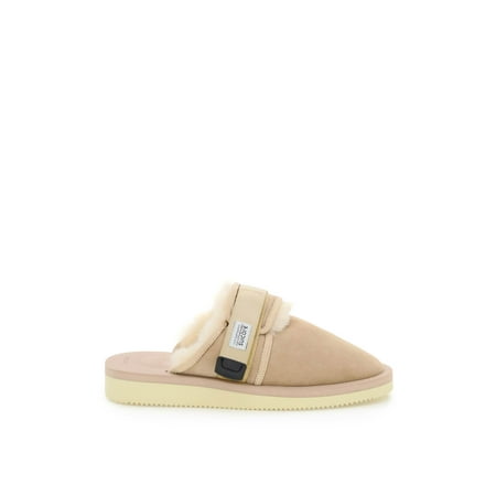

Suicoke Zavo Suede Sabot With Shearling Men