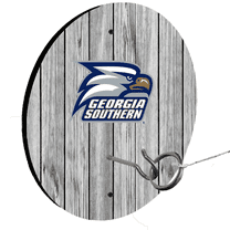 Georgia Southern University White Ring Toss Lawn Game