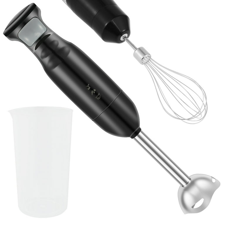 Evjurcn Hand Blender 300W Electric Stick Blender with Stainless