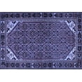 thumbnail image 1 of Ahgly Company Indoor Rectangle Persian Blue Traditional Area Rugs, 8' x 10', 1 of 4