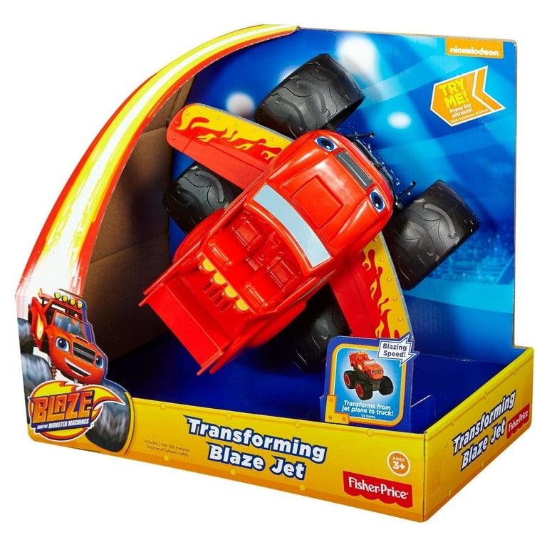 Nickelodeon Blaze and the Monster Machines Transforming Blaze Jet