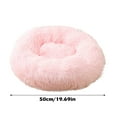 thumbnail image 3 of Donut Dog Cat Bed, Anxiety Calming Round Pet Bed For Small Dogs, Washable Faux Donut Pad Bed For Small And Medium Pet, 3 of 3