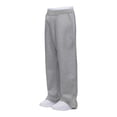 thumbnail image 3 of SJLDQY Boys Baggy Cargo Pants Elastic Waist Drawstring Casual Wide Leg Pants Solid Color Loose Trousers with Pockets, 3 of 3