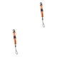 thumbnail image 1 of Sonducket Cordones de buceo de liberación rápida, soporte para antorcha de cámara, correa ajustable para compensadores de linterna, correa Naranja 2Conjunto, 1 of 6