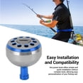 thumbnail image 3 of Bouton de Puissance pour Moulinet de Pêche, Poignée de Remplacement en Alliage d'Aluminium 38mm Compatible avec Modification de Moulinet Baitcasting, 3 of 7
