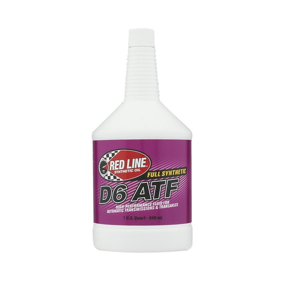 Red Line Oil Auto Trans Fluid 30704 D6 ATF; Full Synthetic; 1 Quart Bottle; Single