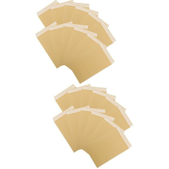 OUNONA 200 Pcs  Cash Envelope Stickers Cash Coin Organizers Money Envelopes Kraft Paper Envelopes