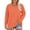 Orange, variant on VJGBEGW Women Oversized Drop Shoulder Dolman Long Sleeve T-Shirt Loose Fit Crew Neck Tops with Cuffed Sleeves Soft Casual Plus Size Comfortable Basic Tees Beige L