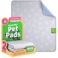thumbnail image 1 of Almohadilla reutilizable para cachorros IMPROVISA, impermeable y extraabsorbente, paquete de 2, 1 of 6