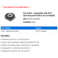 thumbnail image 2 of Fan Clutch - Compatible with 2012 - 2020 Nissan NV1500 4.0L V6 VQ40DE 2013 2014 2015 2016 2017 2018 2019, 2 of 2