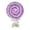 Purple, variant on Colorful Lollipop Christmas Tree Topper, Festive Candy Themed Tree Topper with Spring Base, Cute Holiday Decor for Christmas Tree, Home Party Centerpiece (Size/Colour as Pictured)