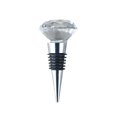 thumbnail image 2 of Juego de tapones de vino Diamond Crystal, paquete de 2, acero inoxidable y silicona, 5 años de vida útil, tecnología de sellado al vacío, 6 tapas intercambiables, se adapta al 98% de las botellas, 2 of 7