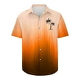 thumbnail image 5 of CEHVOM Spring Savings!Beach Shirts for Men Button Down,Beach Shirts for Men Big and Tall Palm Tree Print Turndown Collar Short Sleeve Blouse Tops,Summer Shirts for Men, 5 of 5