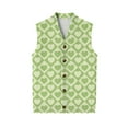 thumbnail image 7 of Mens Valentines Day Sweater Vests V Neck Sleeveless Cardigan Vest Knitwear, 7 of 7