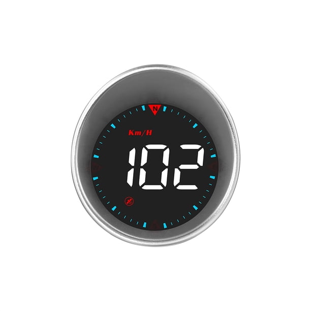 Coche HUD Compás del velocímetro Frente Dash HD Head Up Pantalla Speed Speed Gauge con tapete antideslizante Accesorio automotriz de 2.4 pulgadas Inevent VI009603-00B